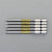 エスコ #2x100mm トーションビット(5本) EA813A-510 1セット(20本:5本×4セット)（直送品）