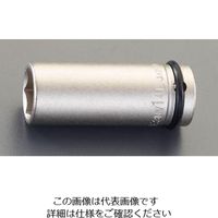 エスコ 3/8”DR/ 9mm ディープインパクトソケット EA164ML-9 1セット(5個)（直送品）