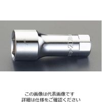 エスコ 3/8”DR/16mm[マグネット付] プラグソケット(六角) EA618JM-416 1セット(4個)（直送品）