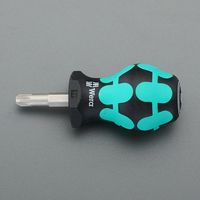 エスコ PZ 2x 25mm [Pozidriv]ドライバー(スタビ型) EA560WC-22A 1セット(10本)（直送品）