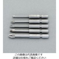 エスコ 3.4ー8.0mm/5本組 クロスドリル(磁器タイル用) EA811AL 1セット(2セット)（直送品）