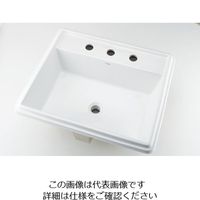 カクダイ 角型洗面器 493-152 1個（直送品） - アスクル