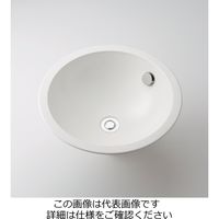 カクダイ 丸型洗面器 493-128