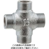 カクダイ クロス継手 617ー312ー13 617-312-13 1個（直送品）