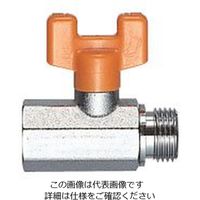 SANEI 逆止付ストレートボールバルブ JV64ー13 JV64-13 1セット(3個)（直送品）