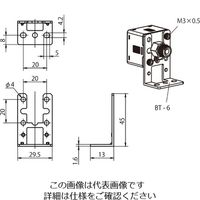 日本精器 金具 BNーPGD60ーBTー6 BN-PGD60-BT-6 1個（直送品）