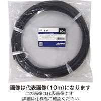 因幡電機産業 JAPPY IV 8 SQ クロ 20M JPビニル絶縁電線 JP 1巻（直送品）