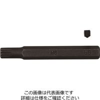京都機械工具 KTC TーM6 三重四角ビットソケット用交換ビット 1個（直送品）