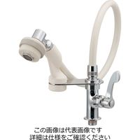 カクダイ 厨房用立形シャワー水栓 700ー732ー13QR 700-732-13QR 1個