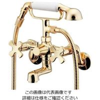 カクダイ 2ハンドルシャワー混合栓 133ー505ーG 133-505-G 1個（直送品）