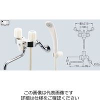 カクダイ 2ハンドルシャワー混合栓 139ー801K 1個（直送品）
