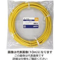 因幡電機産業 JAPPY IV 14 SQ キ 5M JPビニル絶縁電線 JP 1巻（直送品）