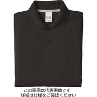 クロダルマ 長袖ポロシャツ(脇スリット) ブラック 3L 25415ー1ー49ー3L 1枚（直送品）