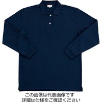 クロダルマ（KURODARUMA） レディース長袖ポロシャツ（脇スリット） 25441L