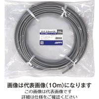 因幡電機産業 JAPPY VVーF 2.0MMX3C 20M JPV絶縁Vシースケーブル JP 1巻（直送品）