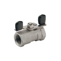 カクダイ 圧力計ステンレスボールバルブ 652ー019ー6T 1個（直送品）