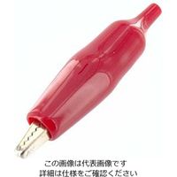 ミヤマ電器 ミノムシクリップB型(Mサイズ) MK-006 赤 MJ-006RED 1セット(40個:1個×40セット)（直送品）