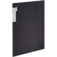 コクヨ クリヤーブック〈ノビータ〉（固定式）  A4タテ 20ポケット 黒　ブラック ラ-NV20D 1セット（10冊）