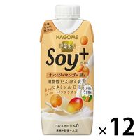 カゴメ 野菜生活Soy+ オレンジ・マンゴーMix 330ml 1箱（12本入）【野菜ジュース】