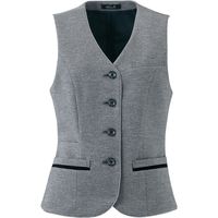 アイトス HERO’S UNIFORM ベスト ブラック 19号 HCV8610（直送品）