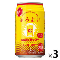 チューハイ ほろよい シュワビタサワー 350ml×3本 サワー 酎ハイ 缶チューハイ
