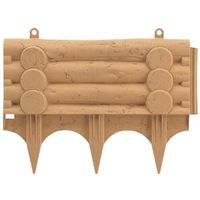 リッチェル 土留め丸太調45型 ライトブラウン 4973655820629 1個（直送品）