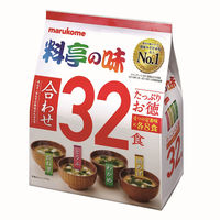 インスタント味噌汁　たっぷりお徳料亭の味　1袋(32食入)　マルコメ