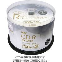 リーダーメディアテクノ ブランクメディアディスク CDーR 50枚入 L-CD50P 1パック(50枚) 3-664-11（直送品）
