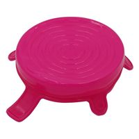 DWK Life Sciences フラスコ用シリコンリッド φ84~116mm ピンク 291103111 1枚 4-2026-07（直送品）