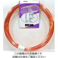 アイアイ 銅線 #18×約25m IW-252 1巻 63-1512-02（直送品）