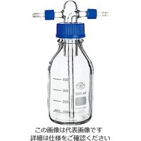 クライミング ガス洗浄瓶（棒フィルター付き） 500mL 0456-03-10 1個 1