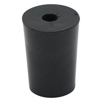 アズワン 穴あきゴム栓(バイトンR栓) 3号 Φ5mm 4-389-13 1個（直送品）