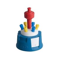 アズワン 安全キャップ(GL45ボトル用) 6ポート 307520 1セット 1-1735-35（直送品）