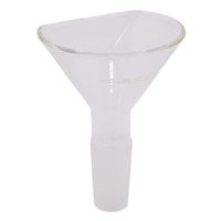 アズワン 粉末ロート(フラット型) 75mm PF-75 1個 4-2645-02（直送品）