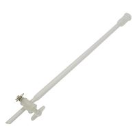 アズワン クロマトグラフ管(摺合有り) ガラスコックタイプ φ10mm CHG-10-1525 1個 4-2663-01（直送品）