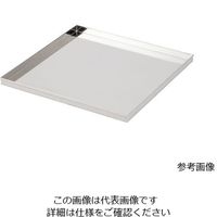 アズワン ステンレス大型バット（取手無） 550×550×30mm 1個 4-2999-01（直送品）