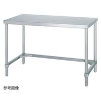 アズワン 静音ステンレス作業台 幅750×奥行450×高さ800mm WT-7545SI 1個 1-1636-34（直送品）