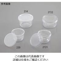アズワン 丸型PS容器 410mL 24個入 4-2274-07 1箱(24個)（直送品）