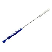 アズワン パイプクリーナーホ付(PBT毛) 500×135×φ20mm ブルー ABS-PH-20B 1本 4-2106-02（直送品）