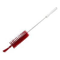 アズワン パイプクリーナーホ付(PBT毛) 500×135×φ50mm レッド ABS-PH-50R 1本 4-2109-03（直送品）