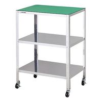 アズワン ステンレス製導電ワゴン 組立式 導電マット付 610×410×809mm SDW-3LM 1台 4-2090-04（直送品）