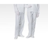 アズワン 無塵衣・AS349C 男女兼用パンツ 白 5L 1-6363-08 1枚（直送品）