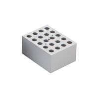 アズワン ドライブロックバス 1.5mL用アルミブロック(20本用) 18900461 1個 4-2873-07（直送品）