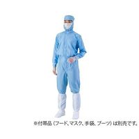 アズワン 異物混入対策ツナギ服 AS1401(男女兼用) 青 3L 4-2326-05 1着（直送品）