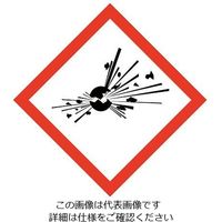 アズワン 危険ラベル（英・仏・独） GHS01 爆発物（危険） 250枚入 9105701 1巻（250枚） 4-2439-01（直送品）