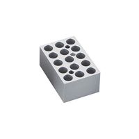 アズワン ミニドライブロックバス 1.5mL×15本用ブロック 18900416 1個 4-2888-13（直送品）