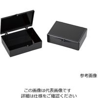 アズワン ウェスタンブロットボックス(遮光タイプ) 8.9×6.5×2.5cm 5個入 B1200-7BK 1パック(5個)（直送品）