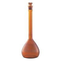 アズワン メスフラスコ(JCSS校正付) 茶 250mL 1-8565-28-24 1本（直送品）