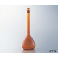 アズワン メスフラスコ(JCSS校正付) 茶 25mL 1-8565-24-24 1本（直送品）