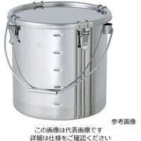 日東金属工業 目盛付き汎用容器 クリップ式 25L CTB-M-33 1個 4-2940-06（直送品）